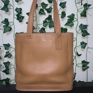 Vintage Coach Tan Shoulder Bag Purse